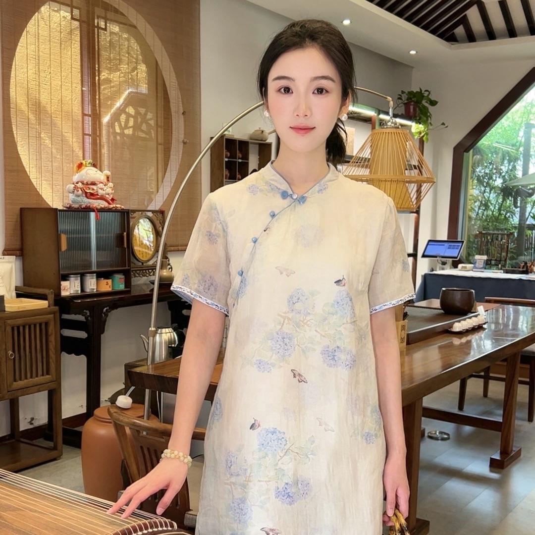 沅梦一中式原创女装