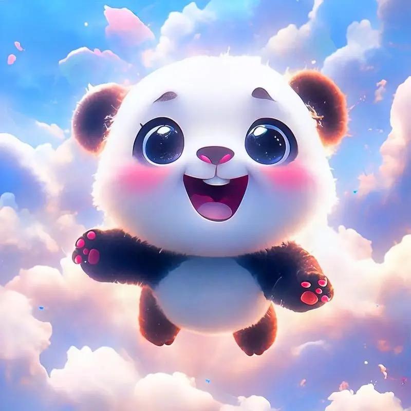 一只小国宝🐼
