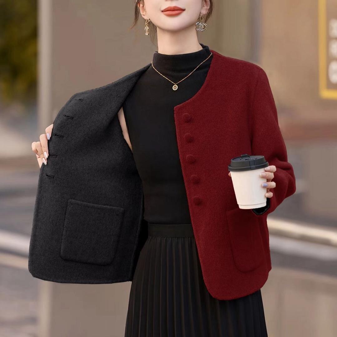 杭州遥遥轻奢小香风大衣