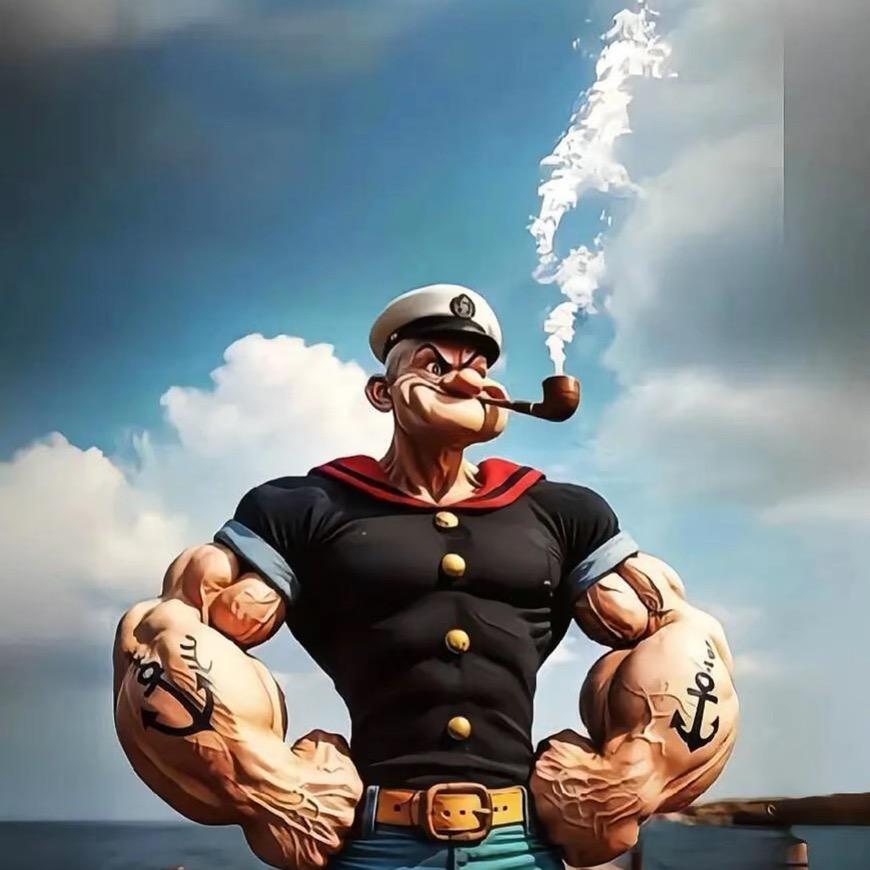 大力水手波波