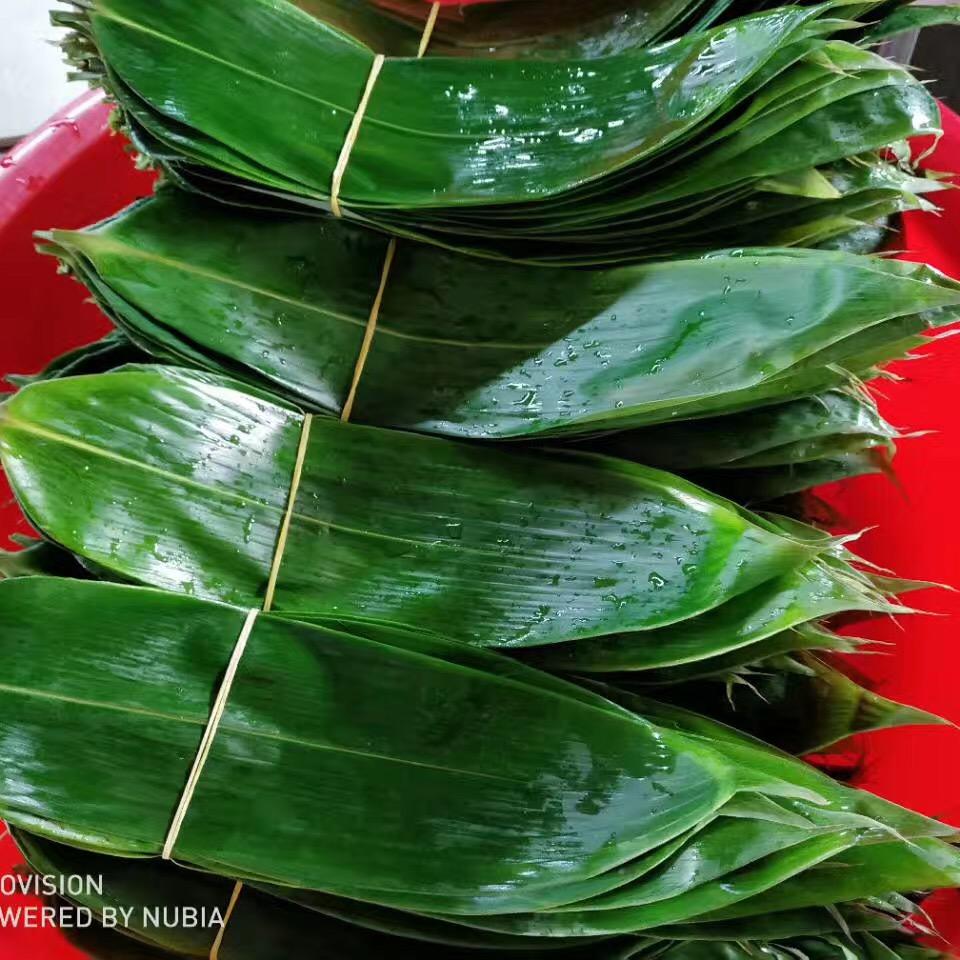 在湖北卖粽叶的小姐姐