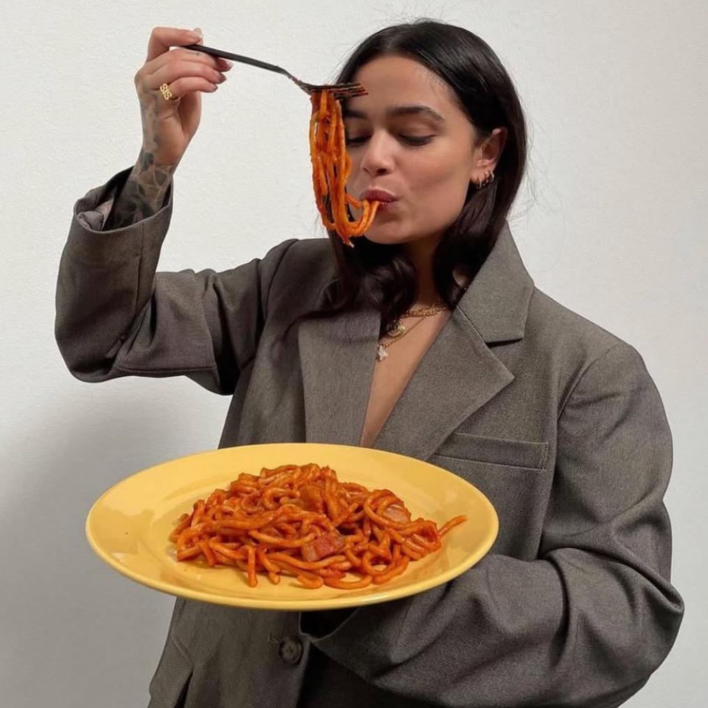 鹿鹿 觅食