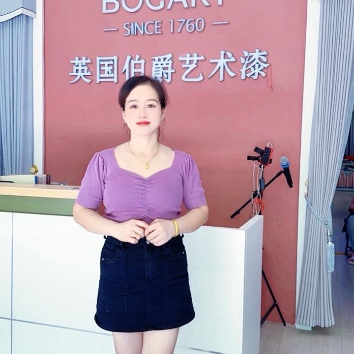 黄石伯爵艺术漆窗帘丽姐