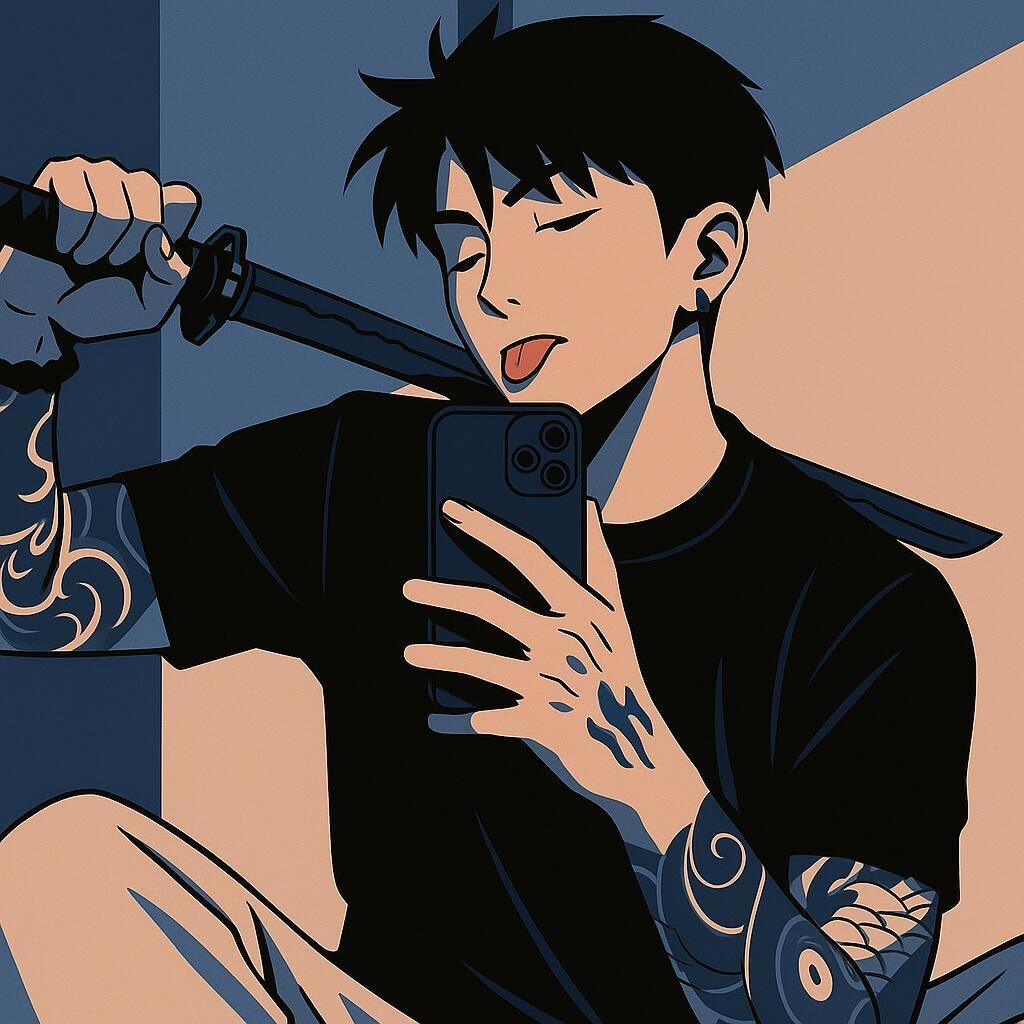 一虍