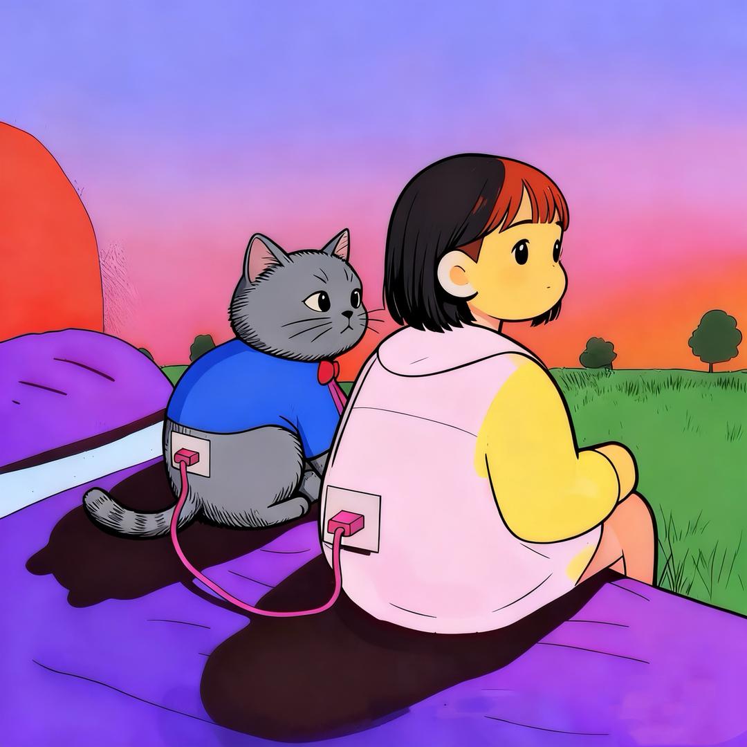 偷走月亮的猫