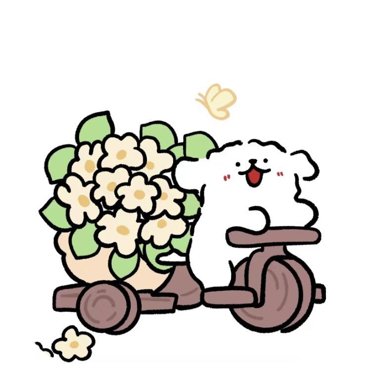 小狗蹦蹦跳