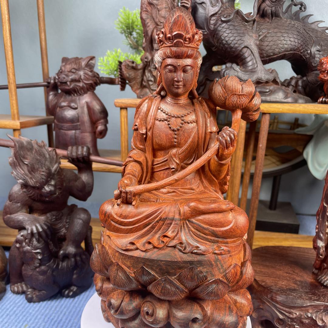 小颜紫檀木雕