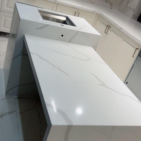 金尚石英石，台面加工