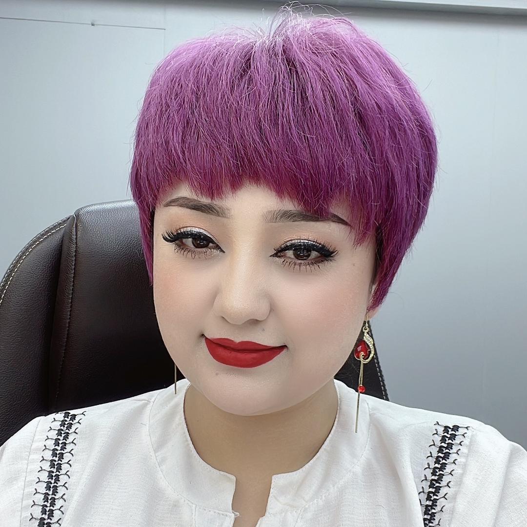 马丽说假发接发