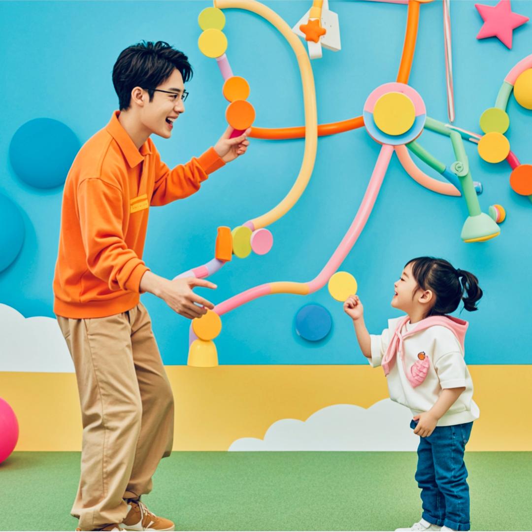 放下手机陪孩子的爸爸