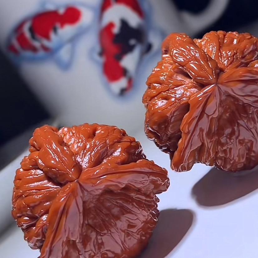 雪蟾高端异形文玩核桃