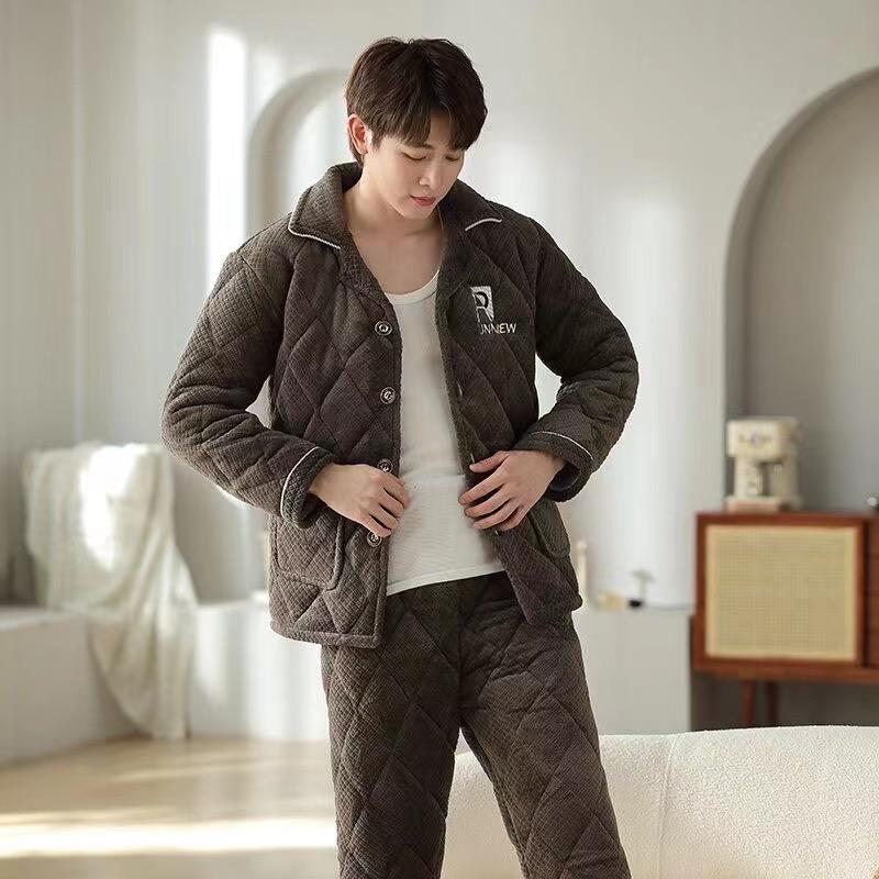 TR中老年保暖睡衣穿搭