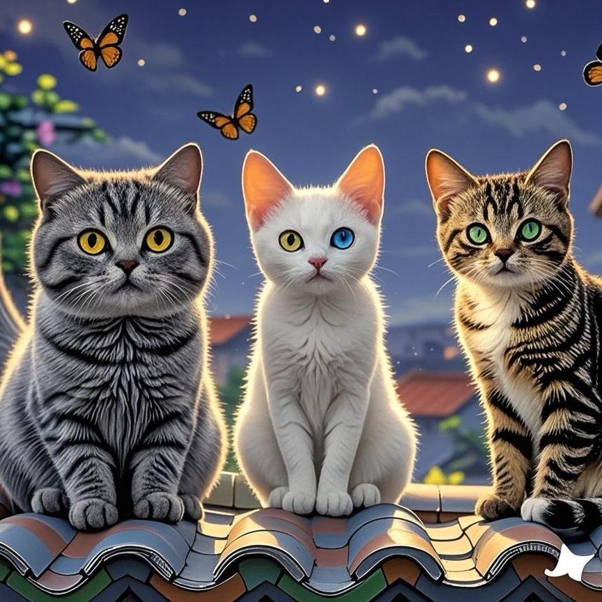 马咚咚的三只猫