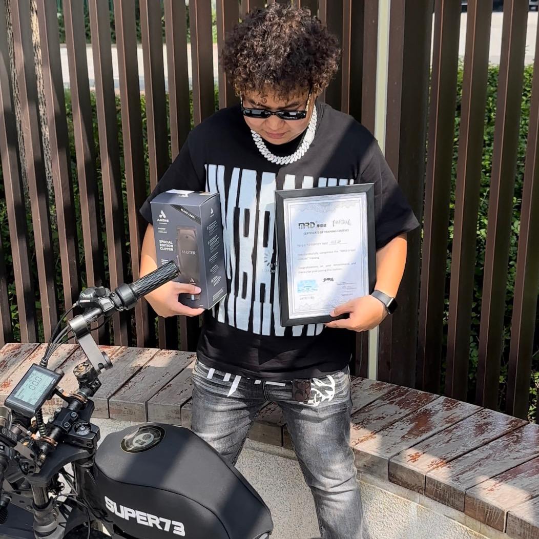 Barber 付（收学员）