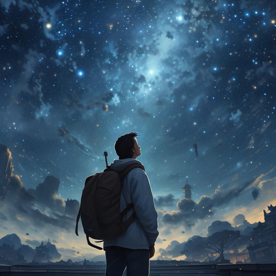 仰望星空