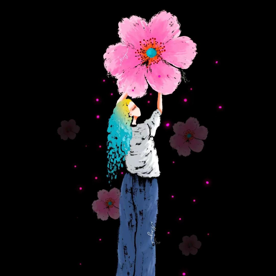倾汐。