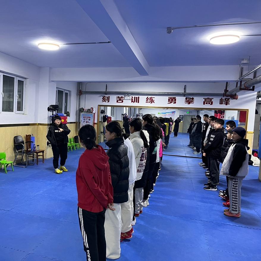 拳台下的师徒情🥊