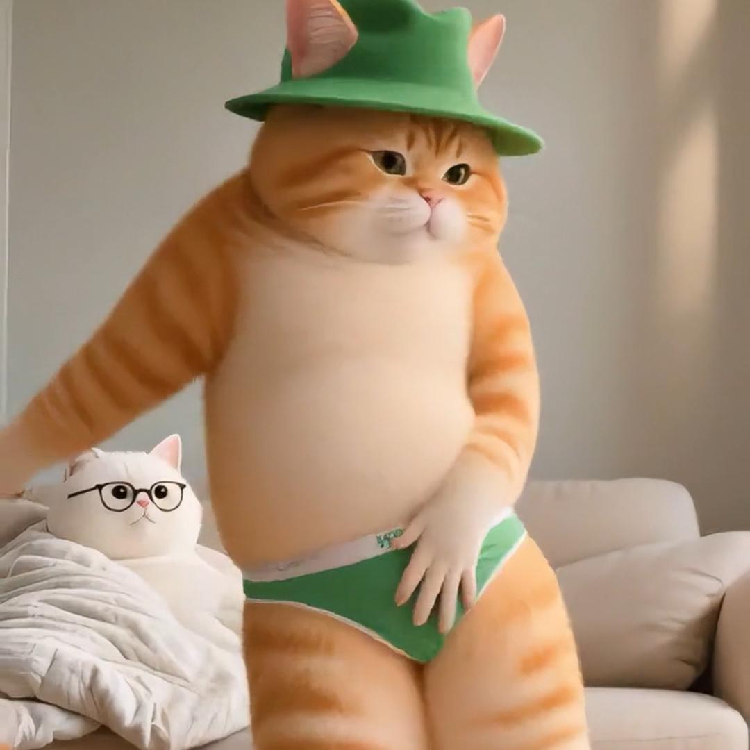 橘猫狂浪