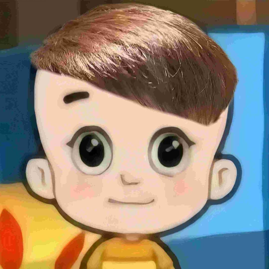 差点长成 帅哥