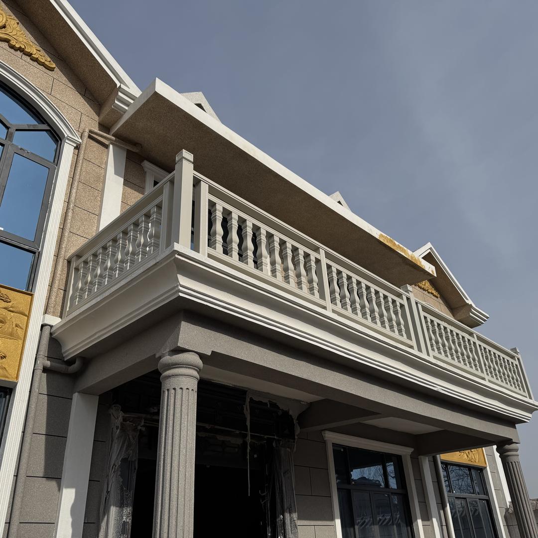 郸城浩谖铝艺仿石栏杆源头工厂