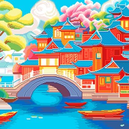 偶遇十字绣