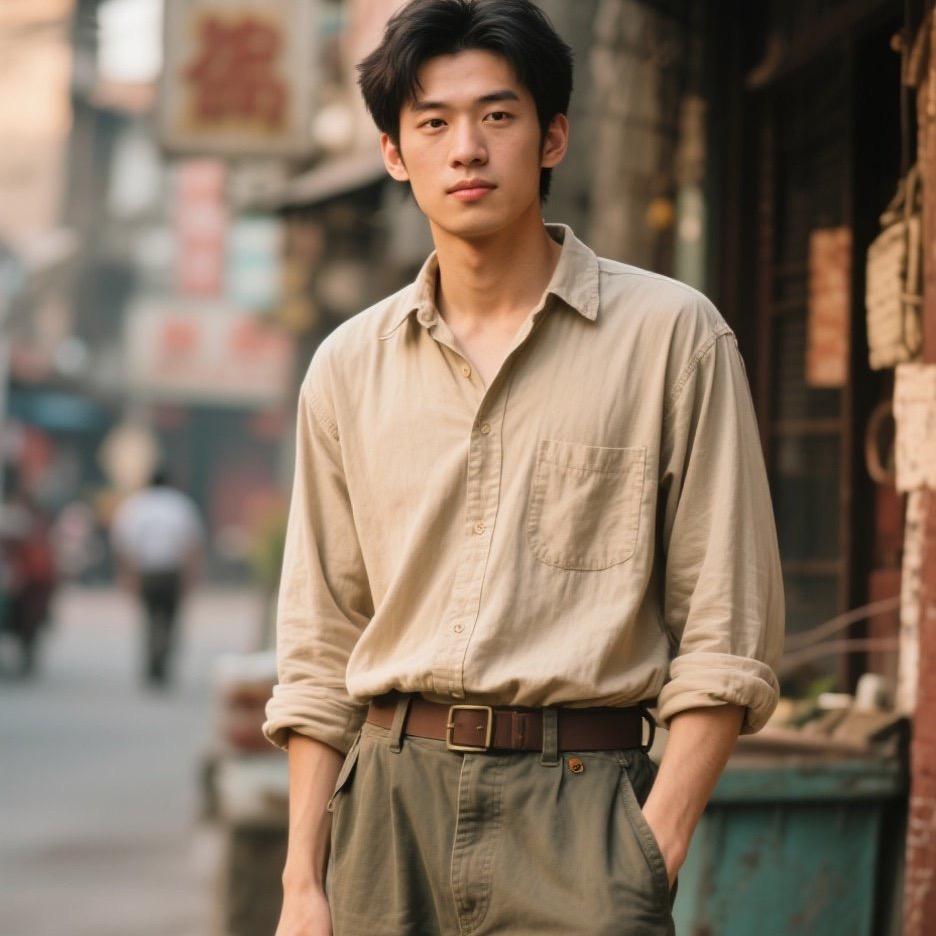 90年代的小伙