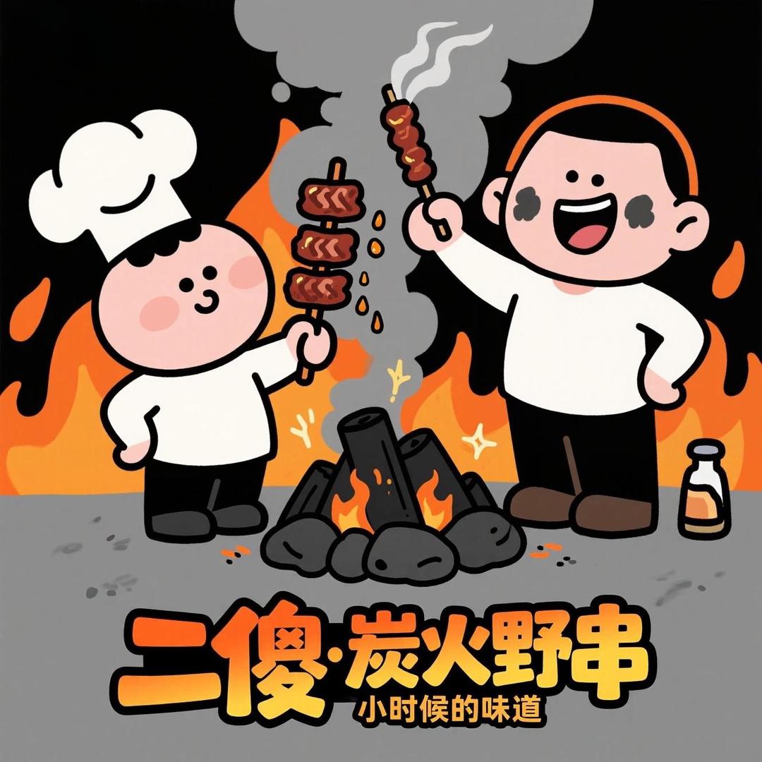 二傻·炭火野串