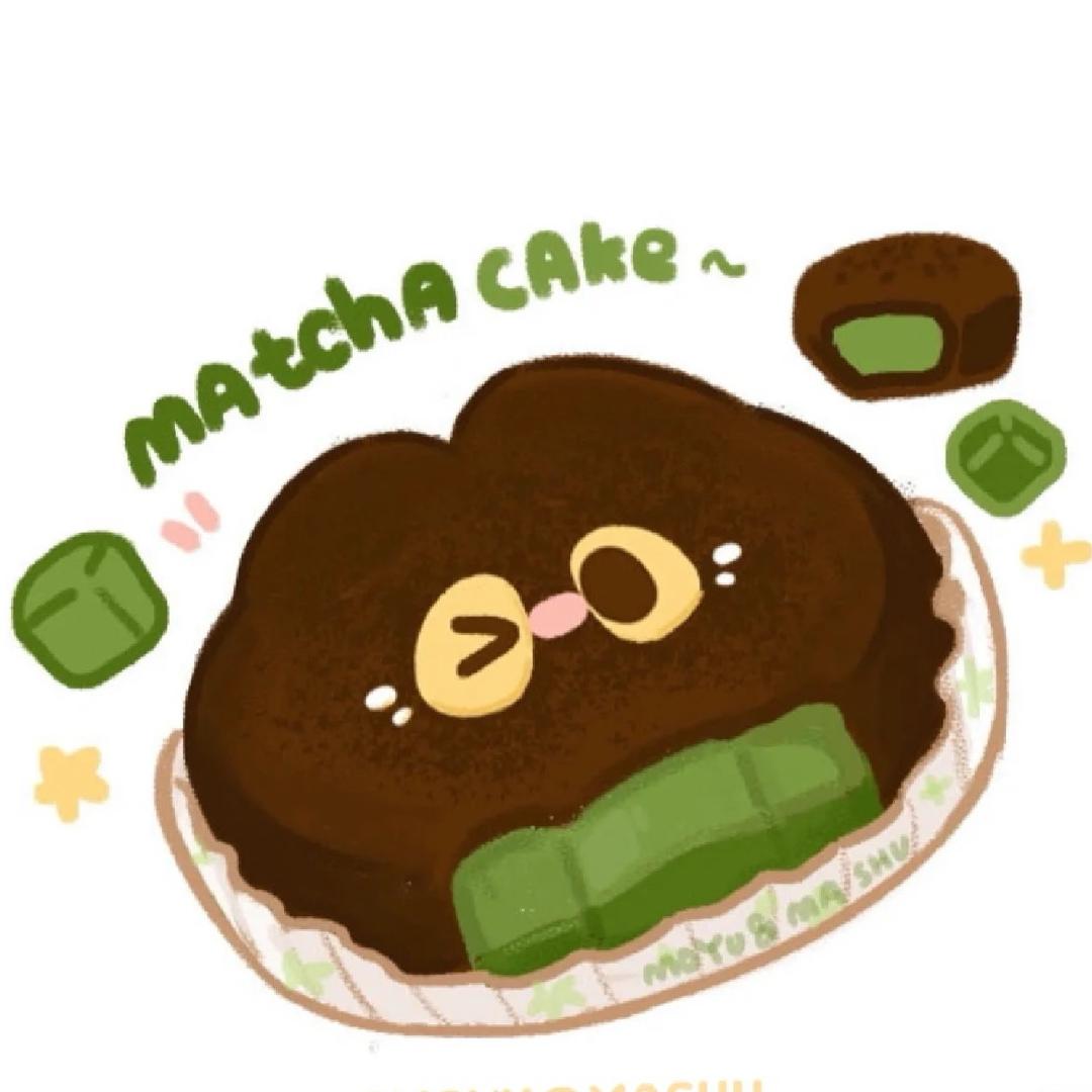 抹茶味的巧克力派