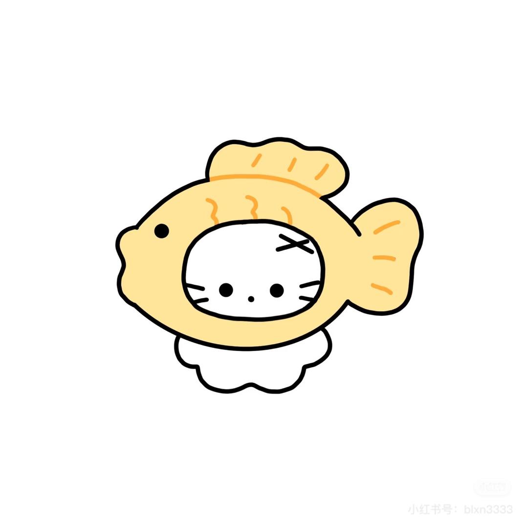 猫咪吃小鱼