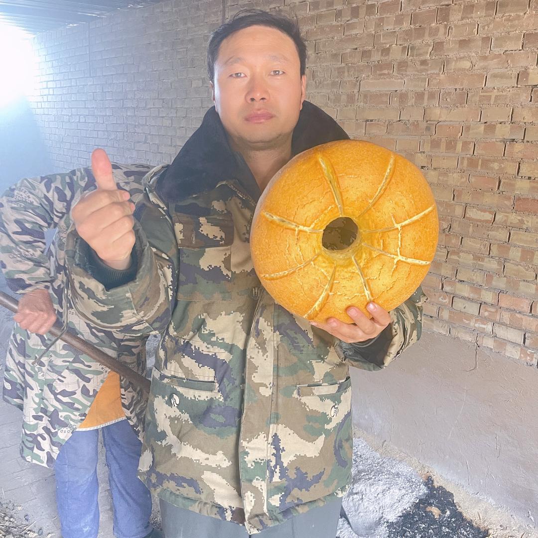 柴火锅盔