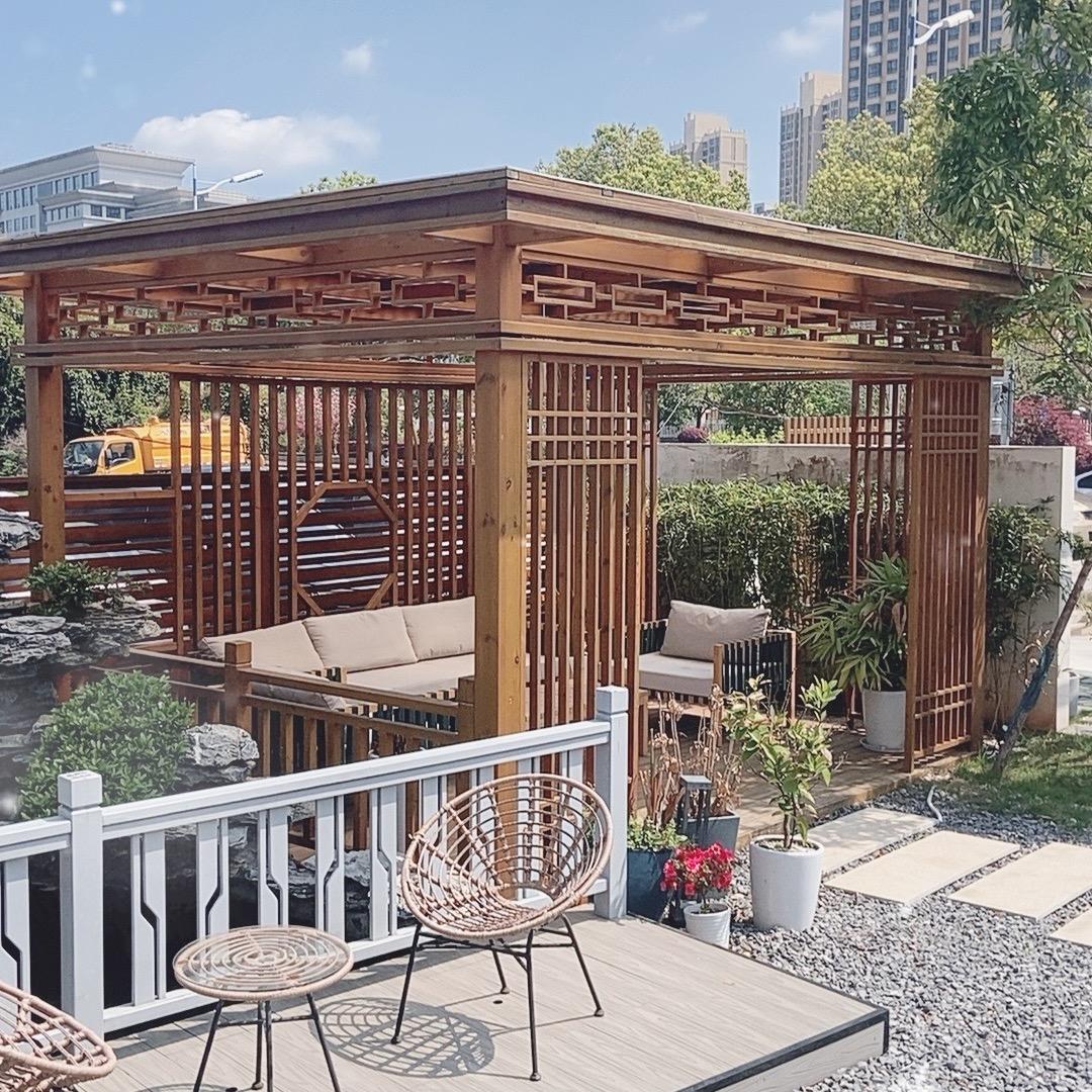 湖南长沙防腐木工厂-霞姐