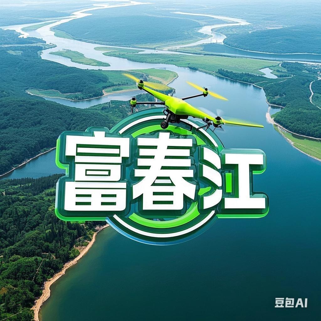 航拍富春
