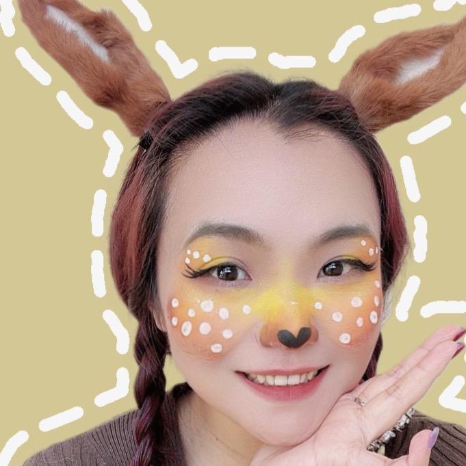 Molly 茉莉的面部彩绘