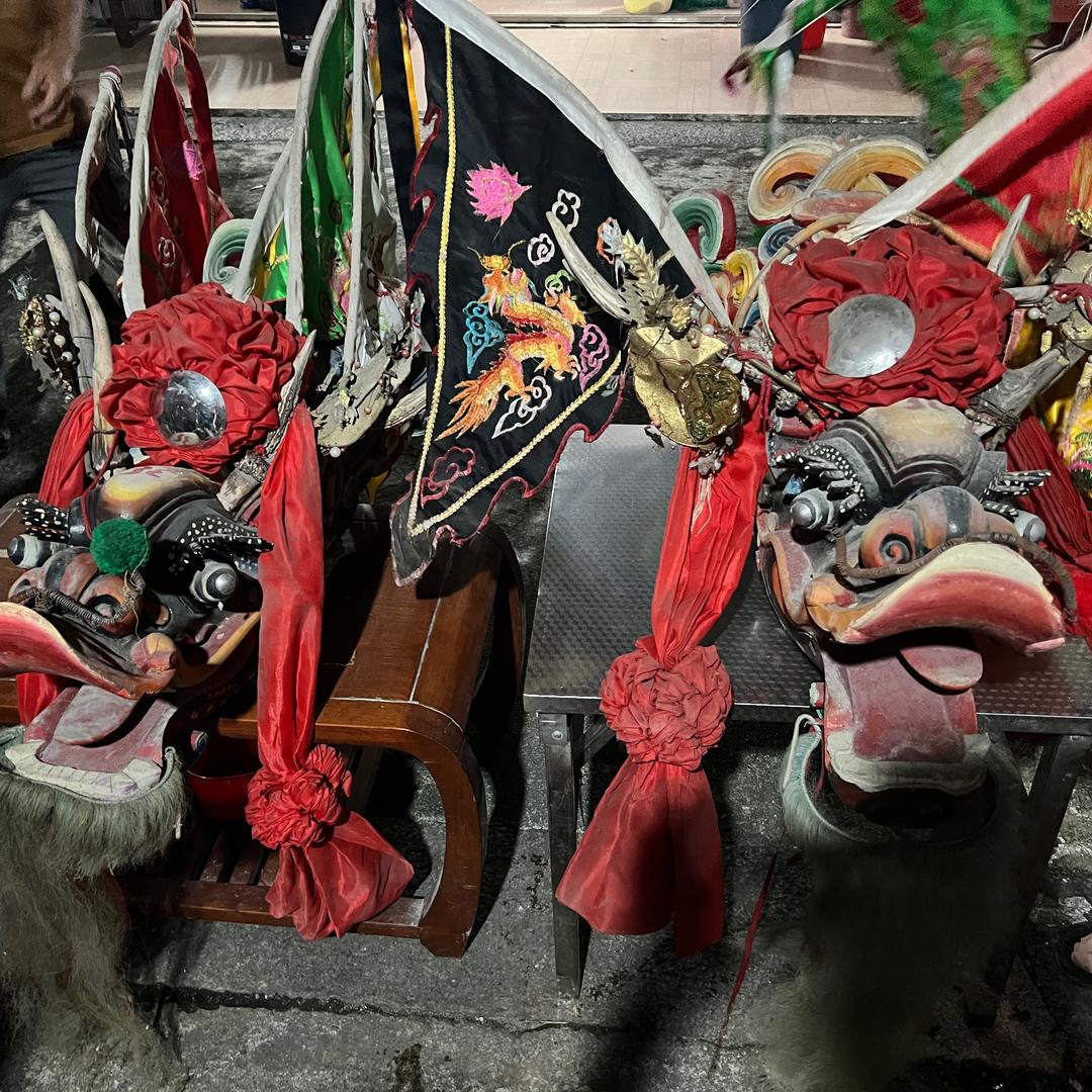 洋淇沟内龙舟队