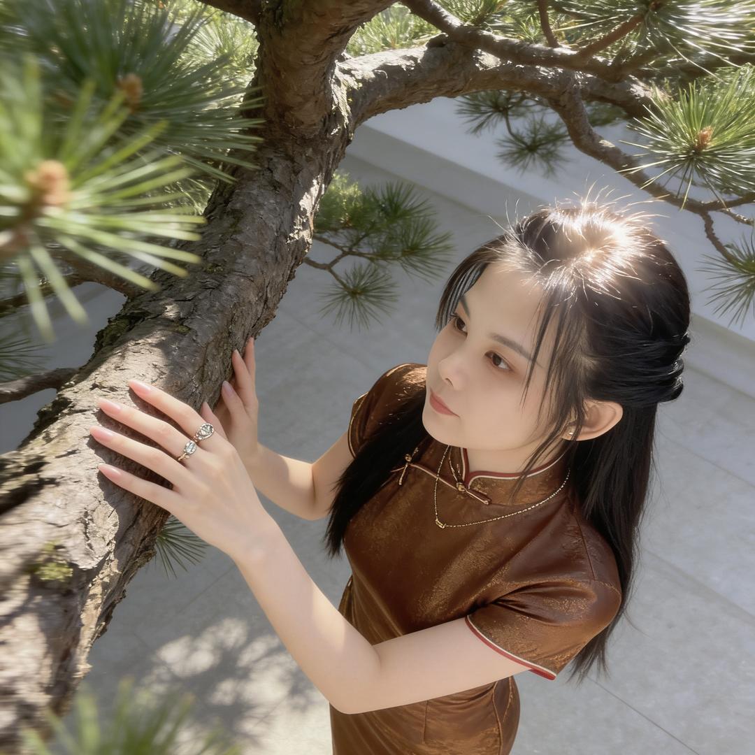 彩虹卉（松柏盆景地景）