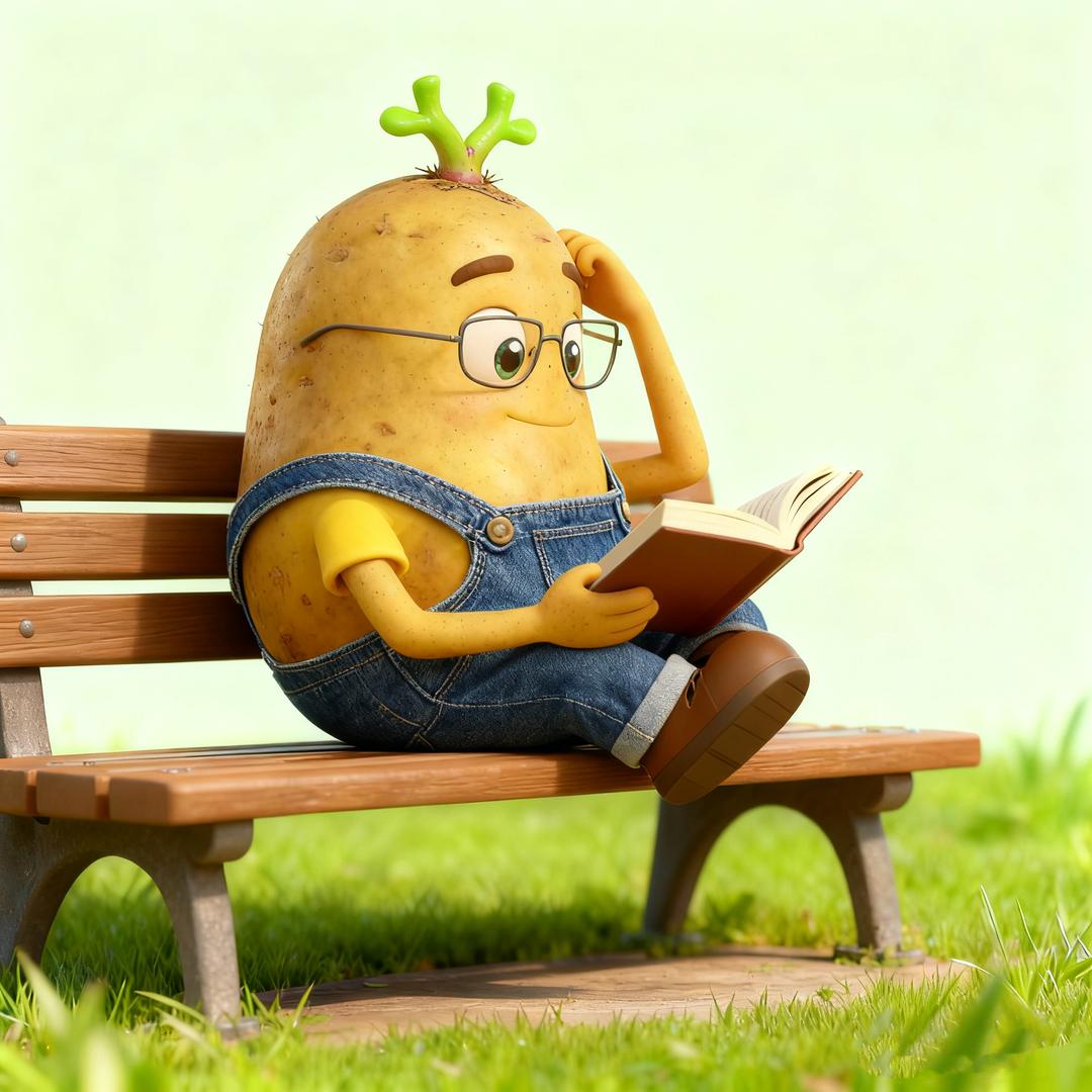 一个坏掉的土豆（🥔🌱）