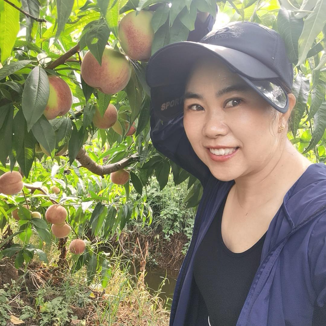 阜宁金秋桃园掌二妹