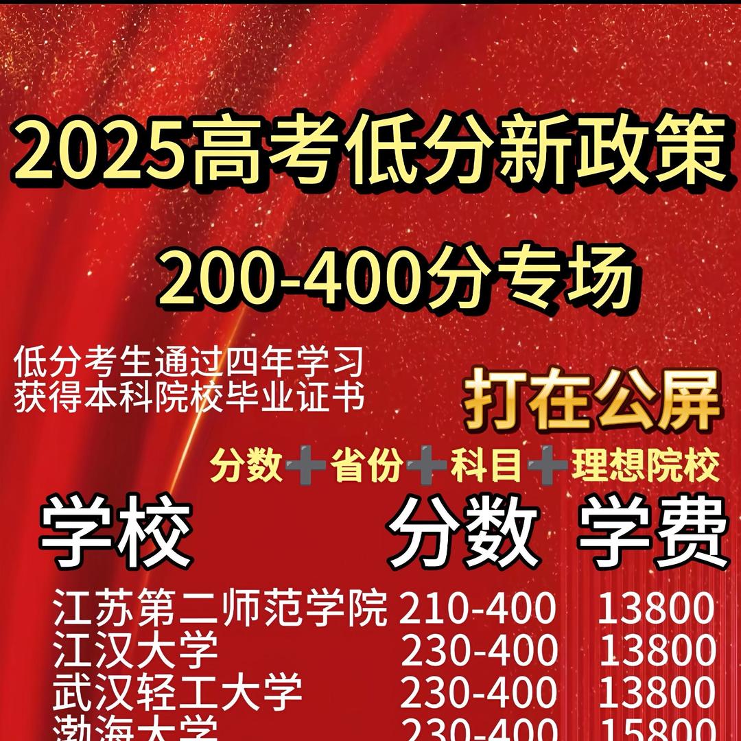 陈老师-低分升学规划