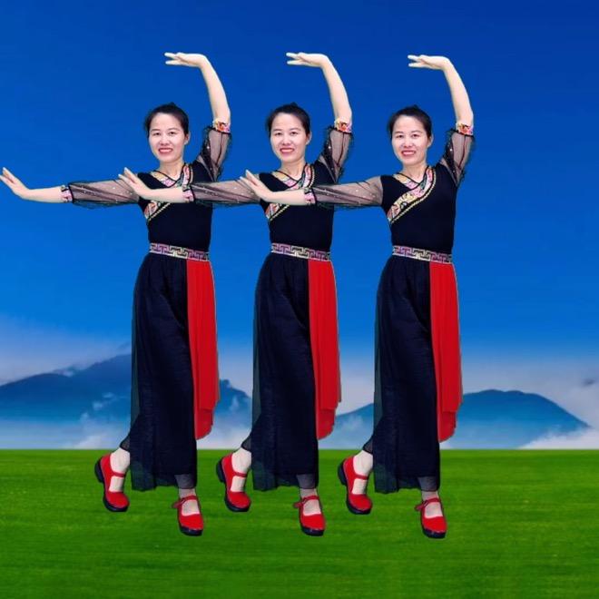 秋月舟广场舞@抖音