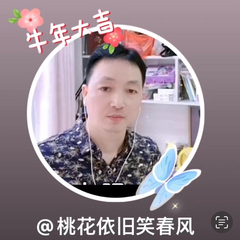 桃花依旧笑春风