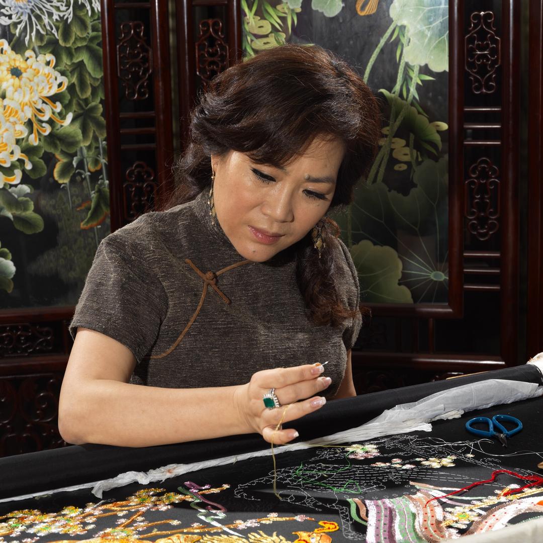 刺绣守艺人琴姐