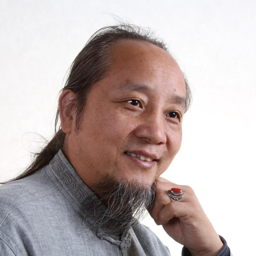 兰花艺术馆杨根柱馆长