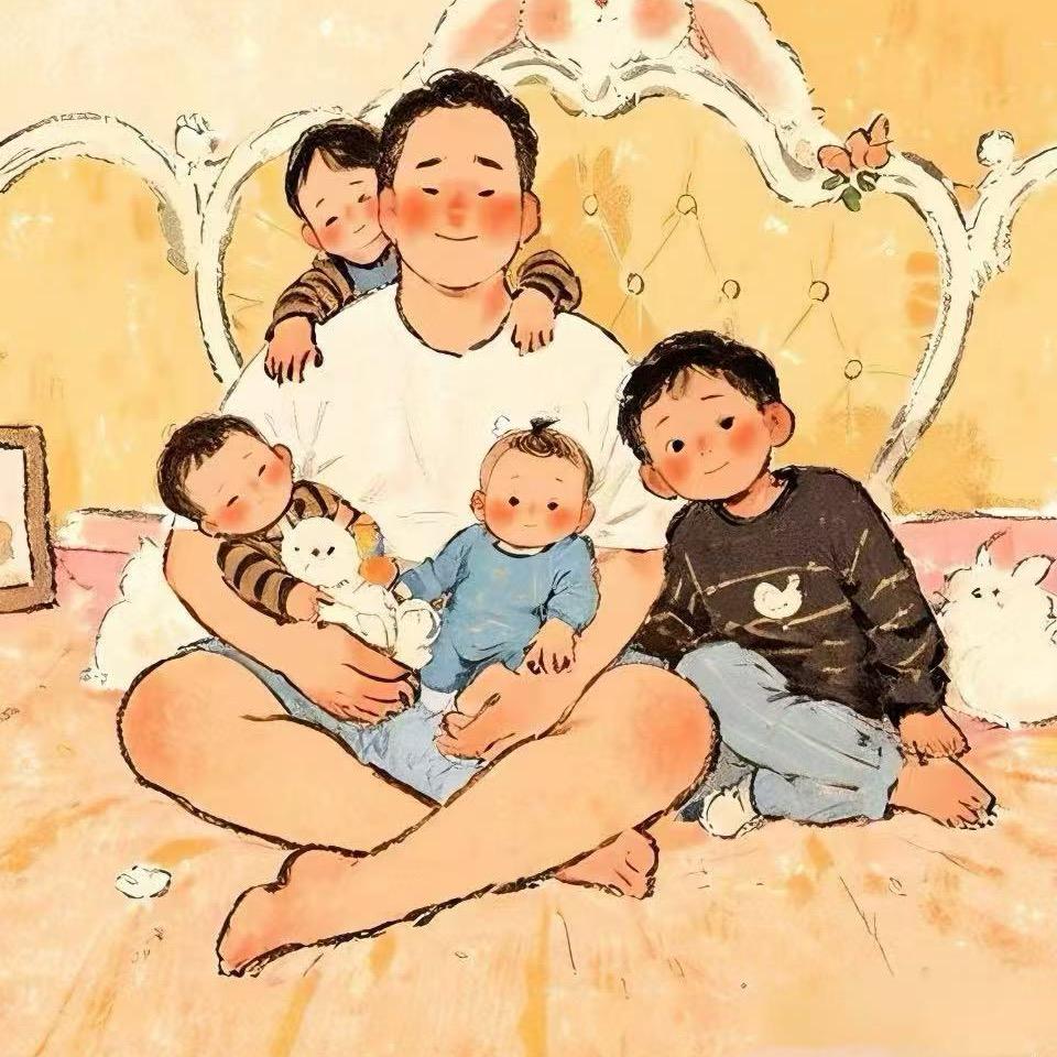 老周家四个儿