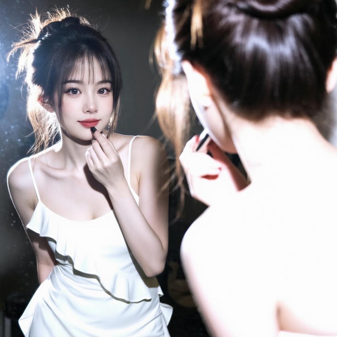 💃美丑不过皮。