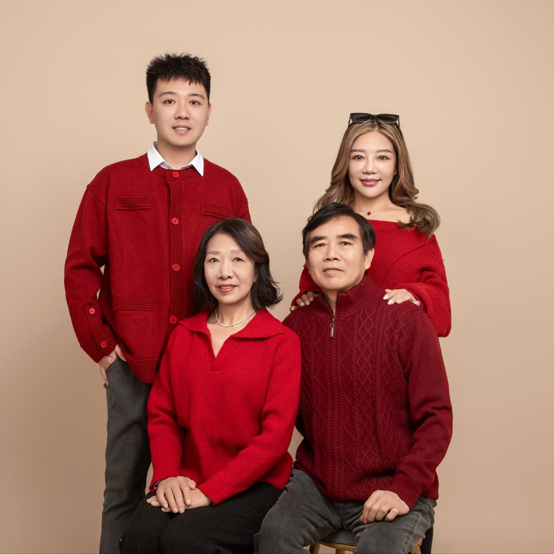 高高兴兴母子在美国(回国中)