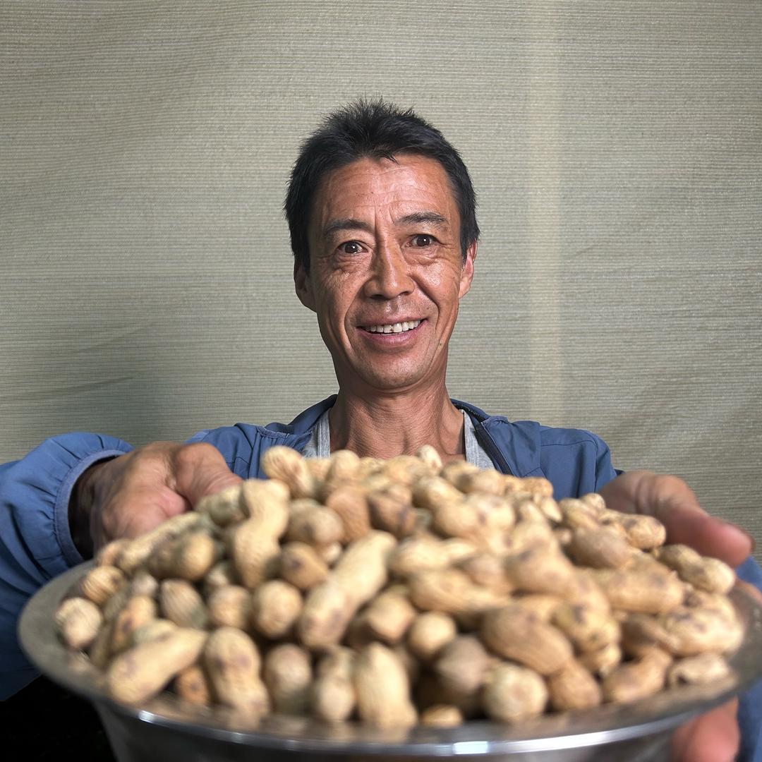 刘爷爷家的炒花生