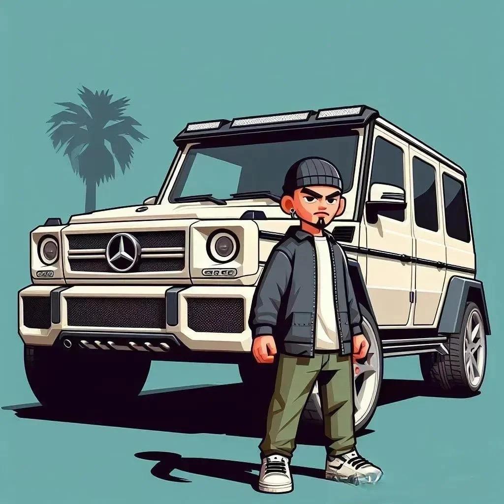 老汉喷车