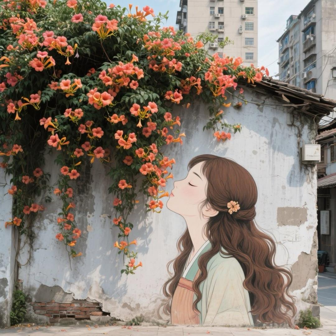 凌霄花基地