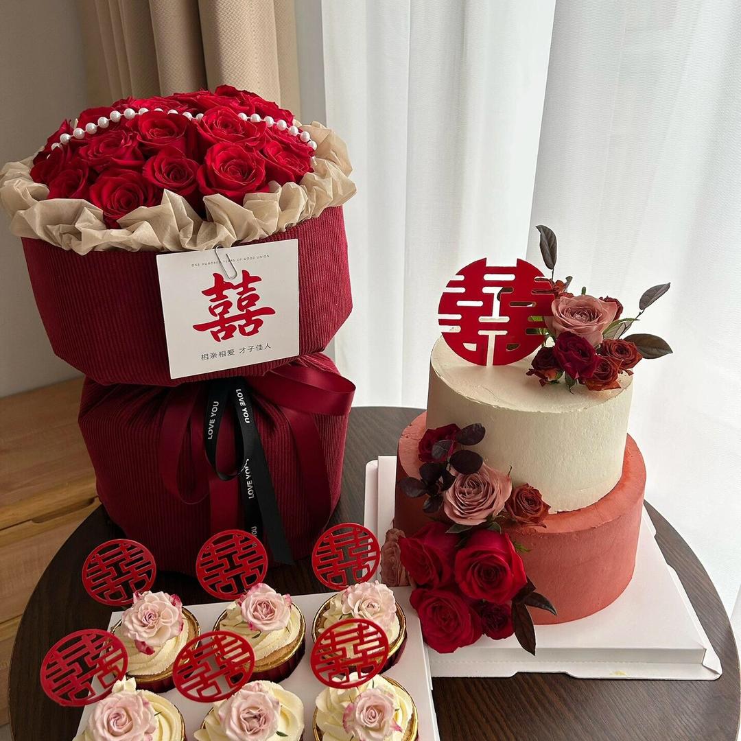 嘉兴网红花艺蛋糕