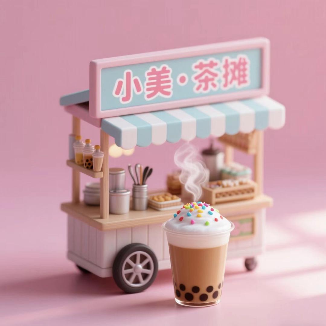 青洋山村 小美.茶摊